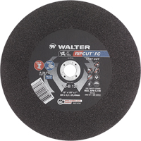 Ripcut™ Stainless Steel & Steel Cut-Off Wheel for Stationary Saws, 12" x 1/8", 1" Arbor, Type 1, Aluminum Oxide, 5100 RPM YC431 | Rideout Tool & Machine Inc.