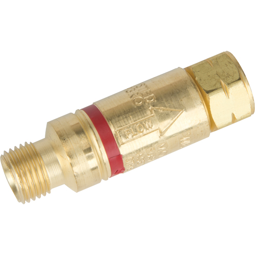 Flashback Arrestors - Oxy/Fuel Gas, Fuel Gas (red)/Oxygen (green), Torch Style Rideout Tool & Machine Inc.