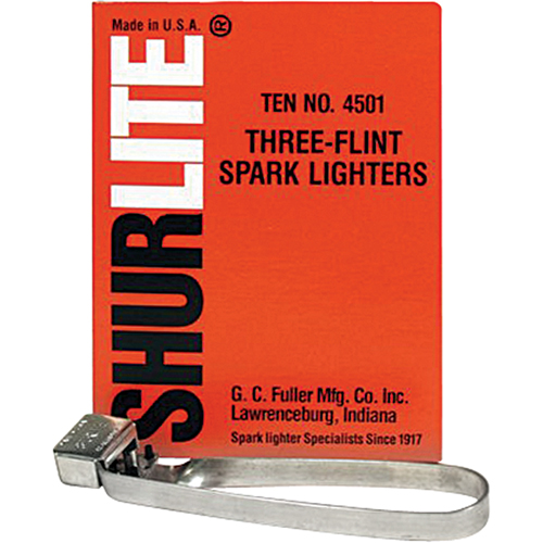 Three-Flint Lighters Rideout Tool & Machine Inc.