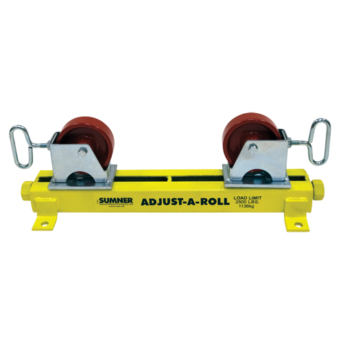 Support Adjust-A-Rolls, Capacit&eacute; de chargement 1000 lb, Capacit&eacute; max. de tuyau 36" Rideout Tool & Machine Inc.
