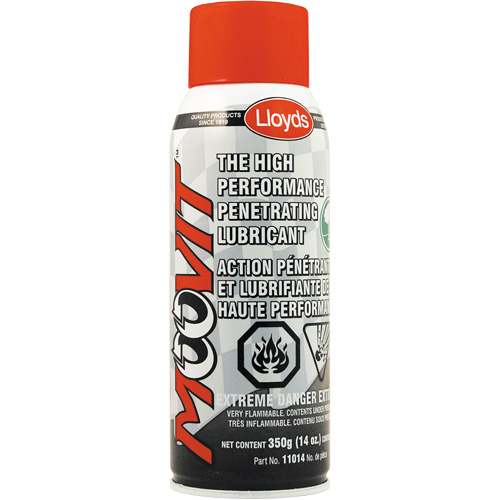 Moovit High Performance Lubricant, Aerosol Can, 350 g Rideout Tool & Machine Inc.