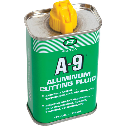 Liquides de coupe A-9 pour l'aluminium, Bouteille Rideout Tool & Machine Inc.