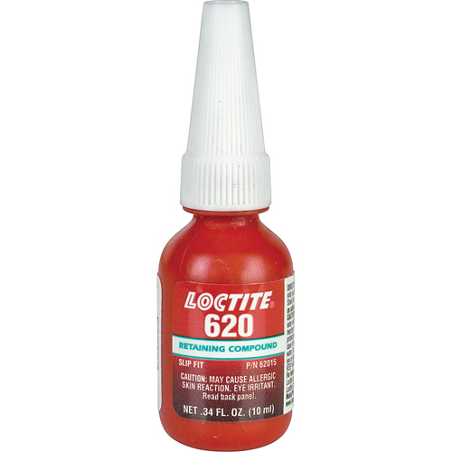 Retaining Compound 620 High Temperature, 10 ml, Bottle, Green Rideout Tool & Machine Inc.