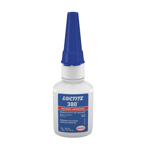 Black Max 380 Toughened Adhesive, Black, Bottle, 1 oz. Rideout Tool & Machine Inc.