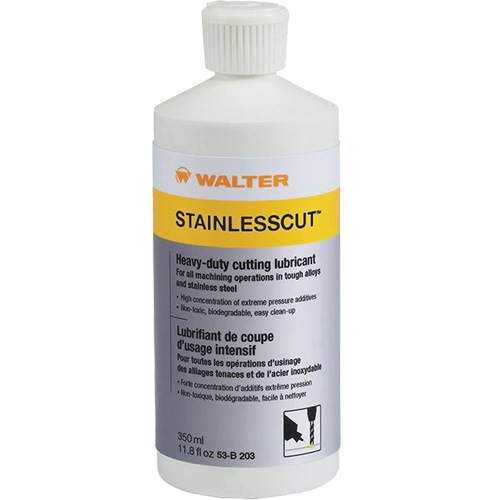 Lubrifiants de coupe extr&ecirc;me pression Stainlesscut, Bouteille pressable Rideout Tool & Machine Inc.