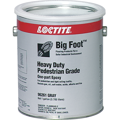 Big Foot Heavy Duty Pedestrian Grade Anti-Slip Coating, 1 gal., Epoxy-Based, Grey Rideout Tool & Machine Inc.