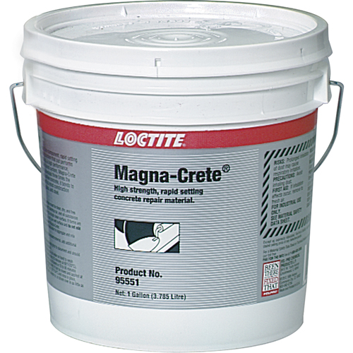 Produit de r&eacute;paration du b&eacute;ton Magna-Crete Fixmaster, Trousse, Gris Rideout Tool & Machine Inc.