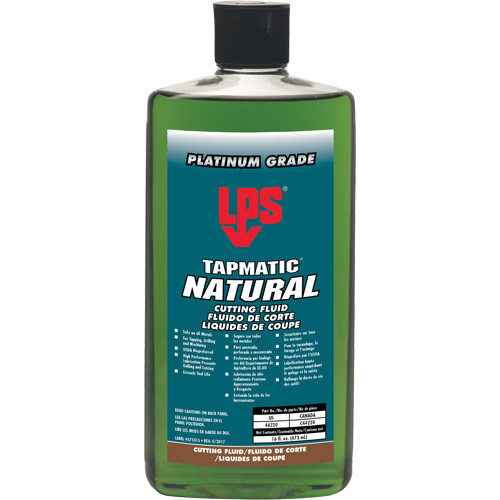Tapmatic&reg; Natural Cutting Fluids, 16 oz. Rideout Tool & Machine Inc.