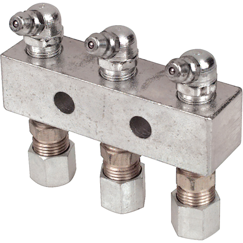 Bloc de boutisse long de 2-3/4", Filetage de 1/8" Rideout Tool & Machine Inc.