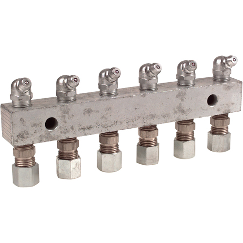 5-3/4" Long Header Block, 1/8" Thread Rideout Tool & Machine Inc.