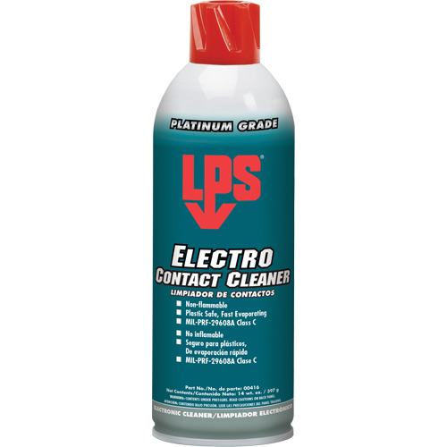 Electro Contact Cleaner, Aerosol Can Rideout Tool & Machine Inc.