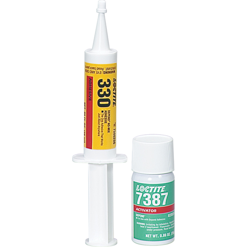 330 Depend&reg; No-Mix Adhesive, Two-Part, 250 ml, Kit, Amber Rideout Tool & Machine Inc.