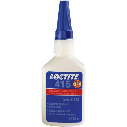 415 Super Bonder&reg; Adhesive, Clear, Bottle, 1 oz. Rideout Tool & Machine Inc.