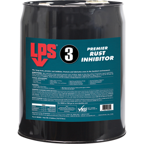 3&reg; Premier Rust Inhibitor, Pail Rideout Tool & Machine Inc.