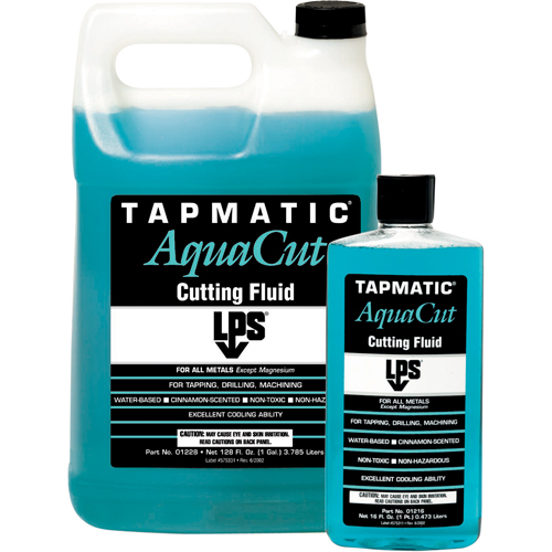 Tapmatic&reg; AquaCut Cutting Fluids, 1 gal. Rideout Tool & Machine Inc.