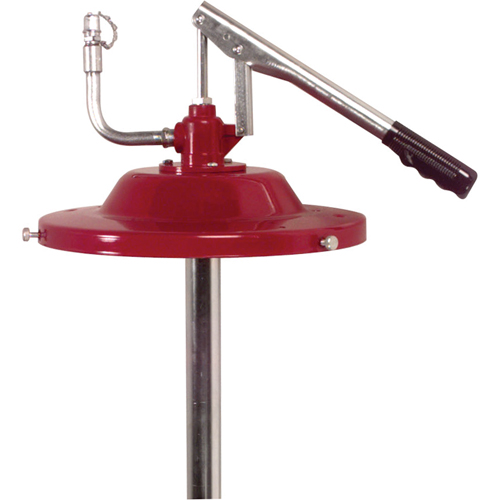 Manual Lubrication Pumps - Volume Delivery Loader Pumps, Zinc, 1 Lb./6 strokes, Fits 5 gal. Rideout Tool & Machine Inc.