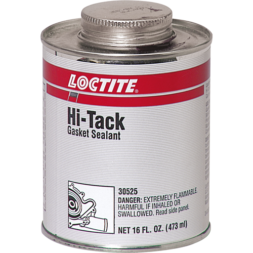 Hi-Tack Gasket Sealant, Brush Can, Red Rideout Tool & Machine Inc.