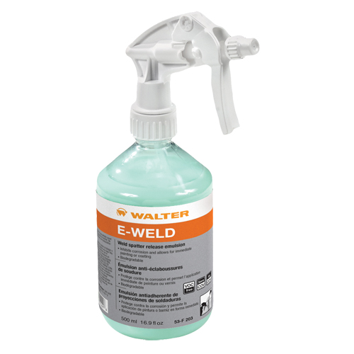 E-Weld 3 Weld Spatter Release Solutions, Trigger Spray Rideout Tool & Machine Inc.