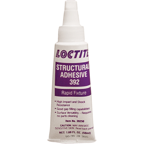 Structural Adhesive 392 Rapid Fixture, 73 g., Bottle, Amber Rideout Tool & Machine Inc.