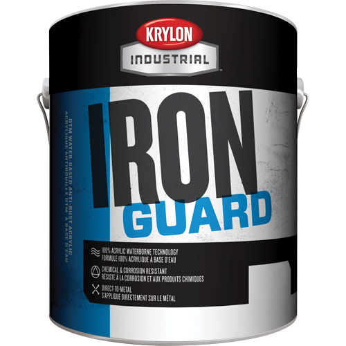 &eacute;mail industriel &agrave; base d'eau Iron Guard, 3,78 L, Gallon, Rouge Rideout Tool & Machine Inc.