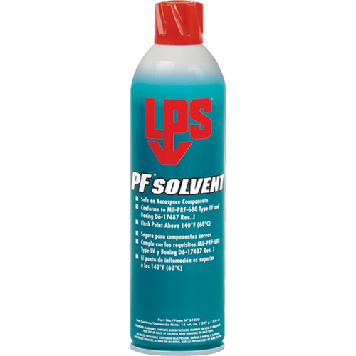 PF&reg; Solvent, Aerosol Can Rideout Tool & Machine Inc.