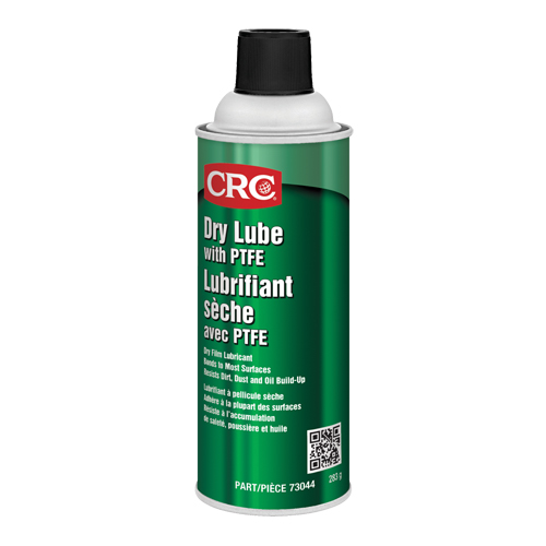 Produit lubrifiant sec &agrave; base de PTFE CRC, Canette a&eacute;rosol, 284 g Rideout Tool & Machine Inc.