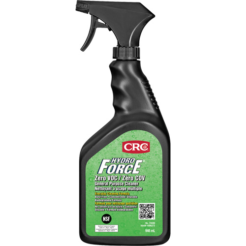 Nettoyants universels sans COV HydroForce, 946 ml, Bouteille &agrave; g&acirc;chette Rideout Tool & Machine Inc.