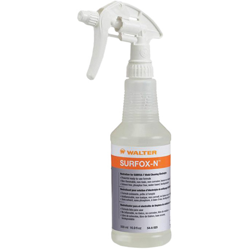 SURFOX-N Weld Cleaner, Trigger Bottle Rideout Tool & Machine Inc.
