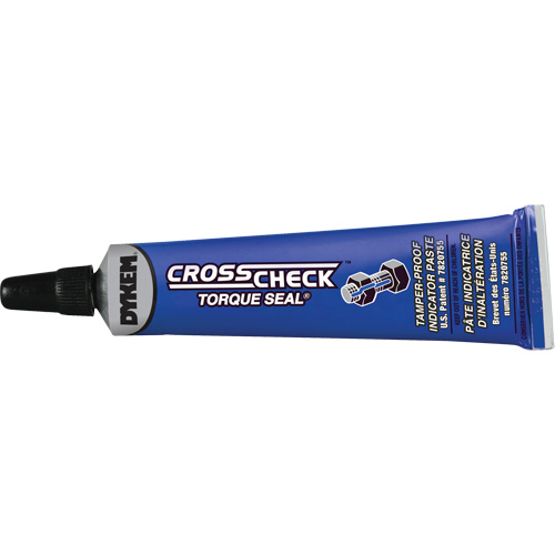 P&acirc;te indicatrice inviolable Cross-Check Torque Seal, 1 liq. oz., Tube, Bleu Rideout Tool & Machine Inc.