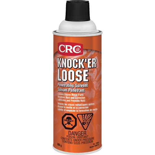 Solvant p&eacute;n&eacute;trant Knock'er Loose, Canette a&eacute;rosol, 16 oz Rideout Tool & Machine Inc.