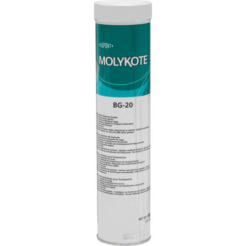 Molykote BG 20 High-Performance Synthetic Grease, 400 g, Cartridge Rideout Tool & Machine Inc.