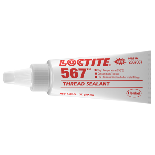 567 High Temperature Thread Sealant, Tube, 50 ml, -53.88° C - 204° C/-65° F - 400° F Rideout Tool & Machine Inc.