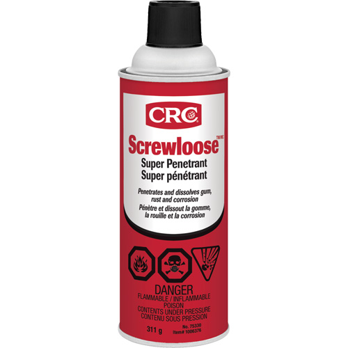 ScrewlooseTM Super Penetrant, Aerosol Can, 312 g Rideout Tool & Machine Inc.