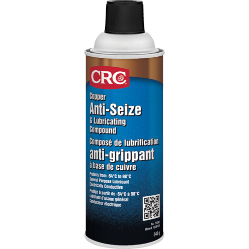 Copper Anti-Seize, 340 g, Aerosol Can, 1800°F (982.2°C) Max Temp. Rideout Tool & Machine Inc.