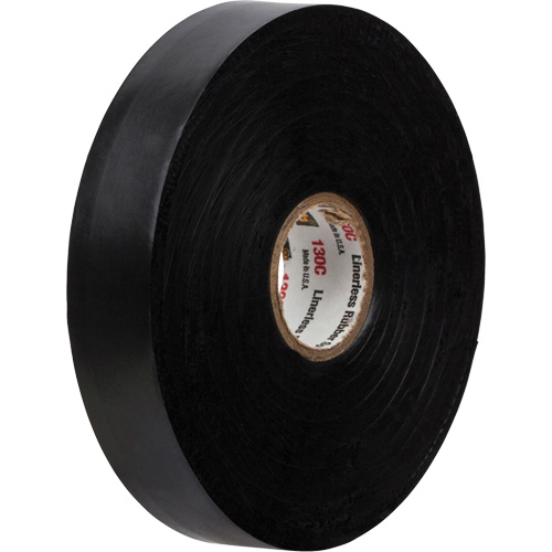 Scotch&reg; 130C Linerless Rubber Tape, 19 mm (3/4") " W, 9 m (30') " L Rideout Tool & Machine Inc.