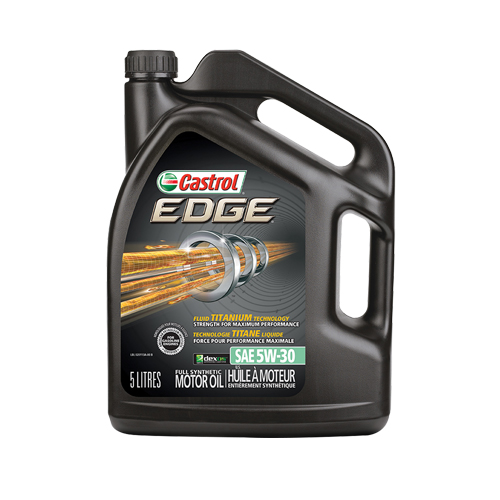 Huile &agrave; moteur 5W30 FTT EDGE, 5 L, Cruche Rideout Tool & Machine Inc.