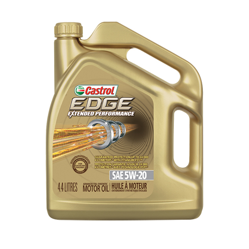 Huile &agrave; moteur 5W20 EP EDGE, 4,4 L, Cruche Rideout Tool & Machine Inc.