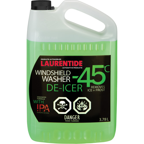 Laurentide Windshield Washer & De-Icer, Jug, 3.78 L Rideout Tool & Machine Inc.