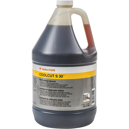 Coolcut S-30 Water-Miscible Cutting Lubricant, Jug Rideout Tool & Machine Inc.