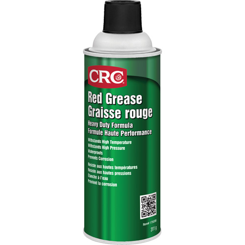 Graisse rouge, 297 g, Canette a&eacute;rosol Rideout Tool & Machine Inc.
