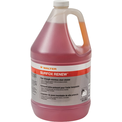Surfox Renew Stainless Steel Cleaner, 3.78 L, Gallon Rideout Tool & Machine Inc.