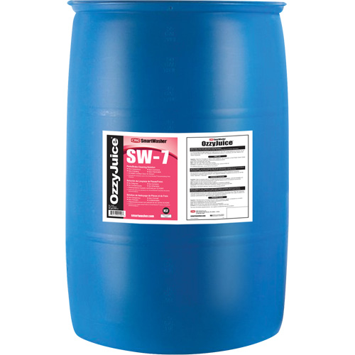 Solution nettoyante pour pi&egrave;ces/freins SmartWasher OzzyJuice SW-7, Baril Rideout Tool & Machine Inc.