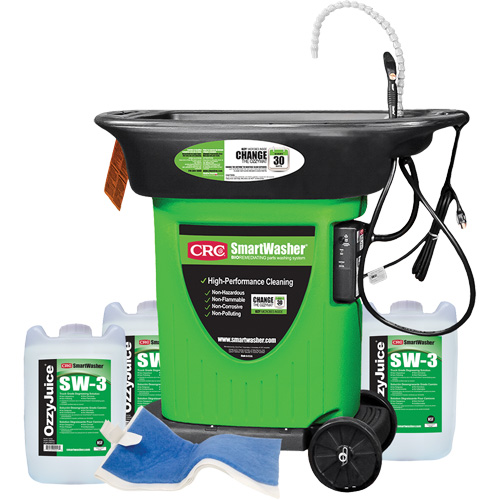 SmartWasher SW-323 Mobile Parts Washer Kit Rideout Tool & Machine Inc.