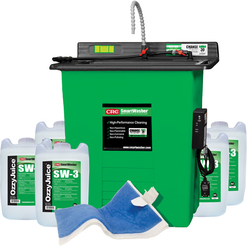 Trousse de bassin de nettoyage de pi&egrave;ces Signature SmartWasher SW-325 Rideout Tool & Machine Inc.