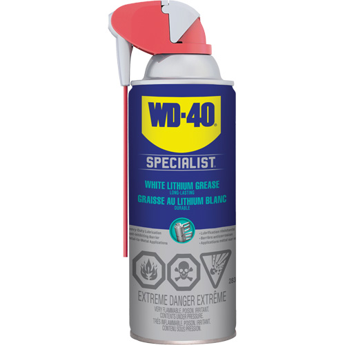 Specialist&reg; High-Performance White Lithium Grease, Aerosol Can Rideout Tool & Machine Inc.