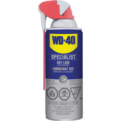 Specialist&reg; Dirt & Dust Resistant Dry Lubricant PTFE Spray, Aerosol Can Rideout Tool & Machine Inc.