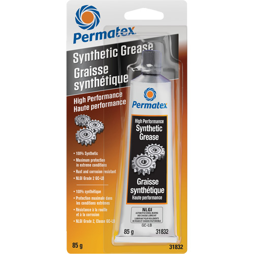 Permatex&reg; Multi-Purpose Synthetic Grease, 85 g, Tube Rideout Tool & Machine Inc.