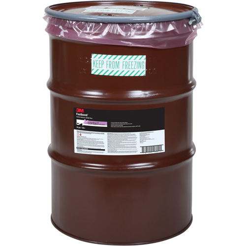 Colle contact Fastbond, Baril, 50 gal., Blanc cass&eacute; Rideout Tool & Machine Inc.