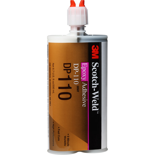 Adh&eacute;sif Scotch-Weld, 200 ml, Cartouche, Deux composants, Gris Rideout Tool & Machine Inc.
