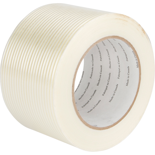 Ruban renforc&eacute; de filaments Scotch, &eacute;paisseur 4 mils, 72 mm (3") x 55 m (180')  Rideout Tool & Machine Inc.